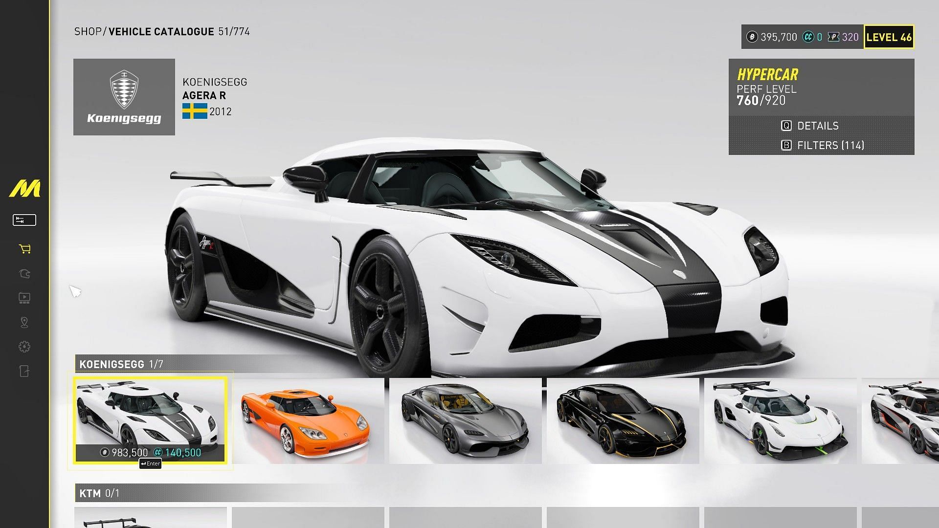 Koenigsegg Agera R (Image via SK Gaming || Ubisoft)